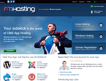 Tablet Screenshot of amhosting.com